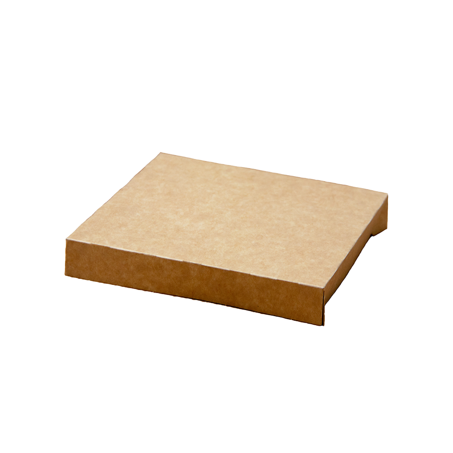 WIECZKO 162X162X25 DO MISKI KWADRATOWEJ 1100 ML/1300 ML KRAFT PLASTIC FREE